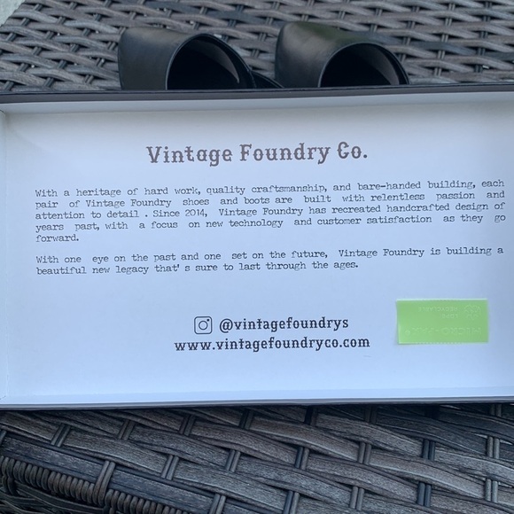 𝅺vintage Foundry Co. Corinne Shoe - Black Leather - Picture 15 of 15